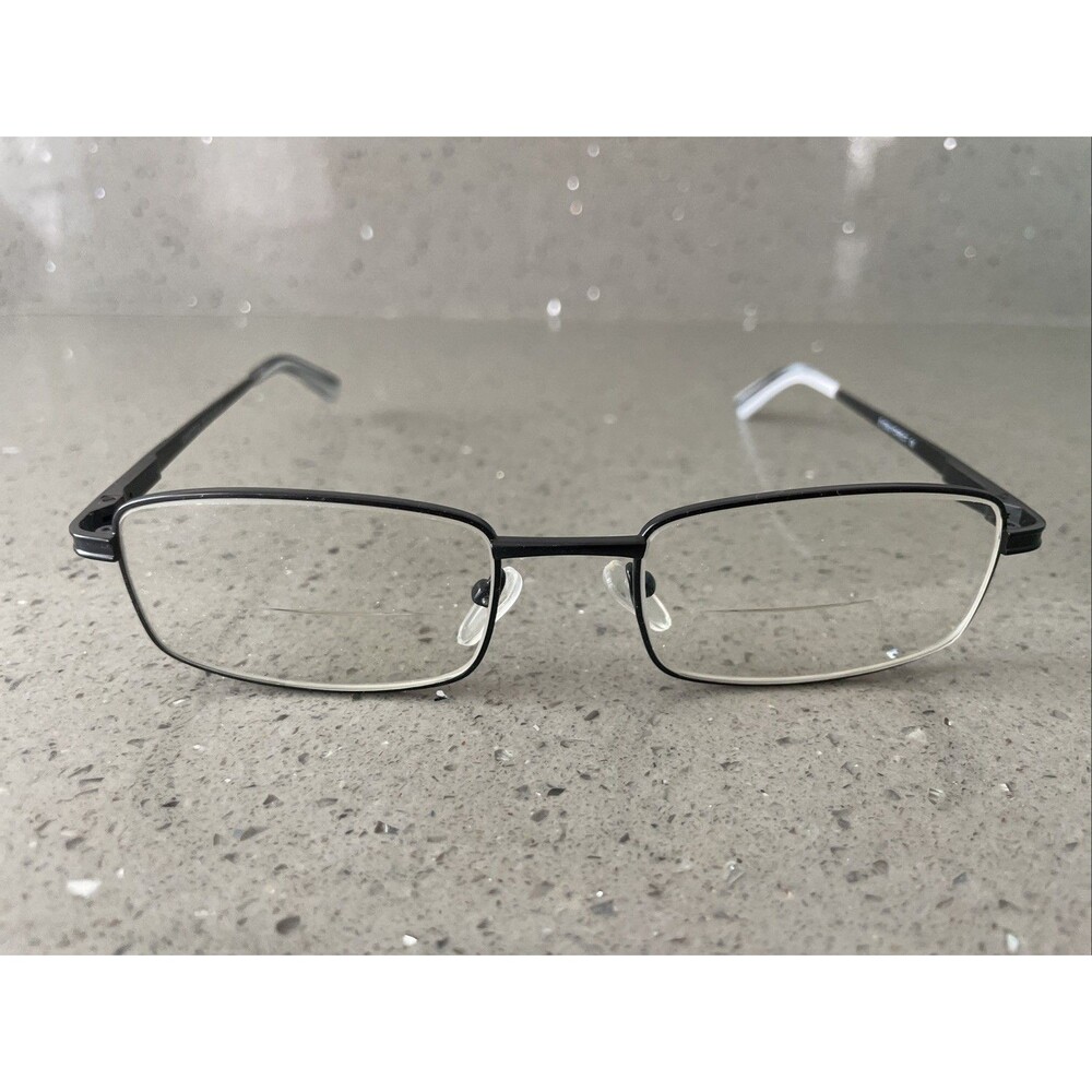 Eyebuydirect Chistopol 52-19-140 C1 Black Metal Eyeglasses FRAMES ONLY rectangle